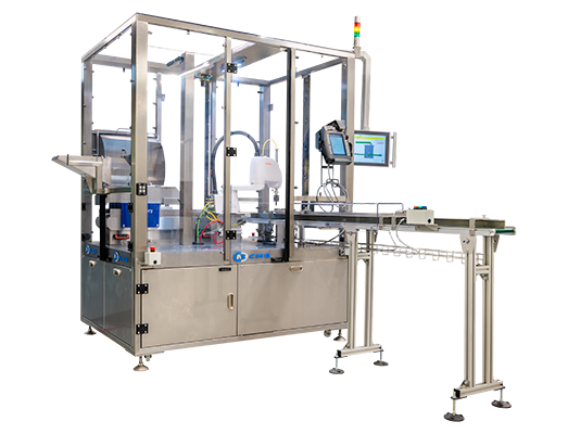 Robotic pre-roll packing machine 